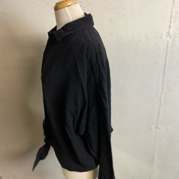 #142 FREE PEOPLE Oversized Sun Streaks Shirt Jacket - Picture 6 of 11